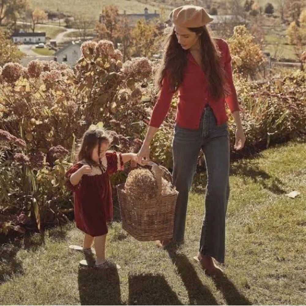 Doen Demi Cardigan in Cherry Red! - Picture 3 of 6